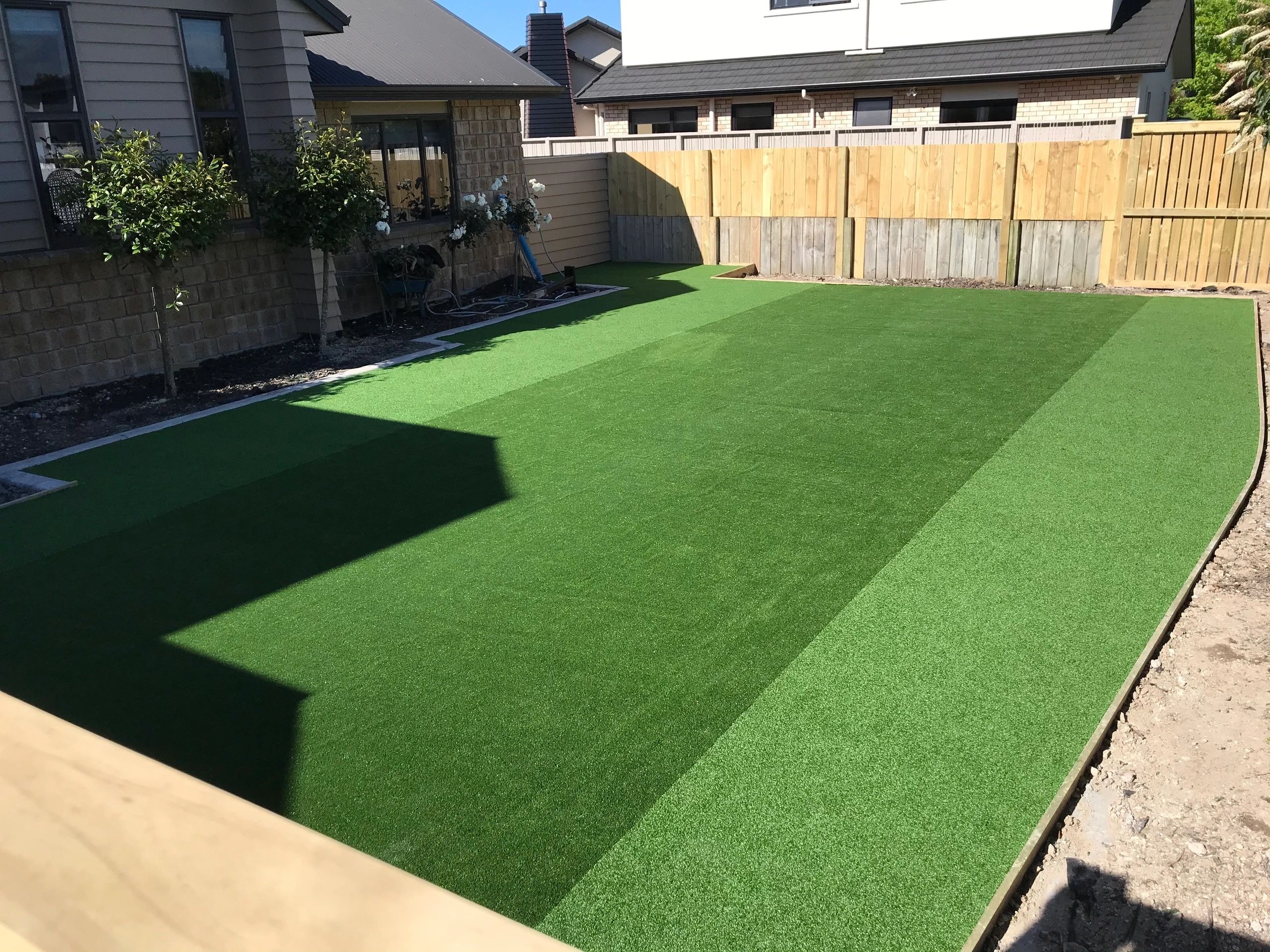 Real landscaping work photographed by Seemax