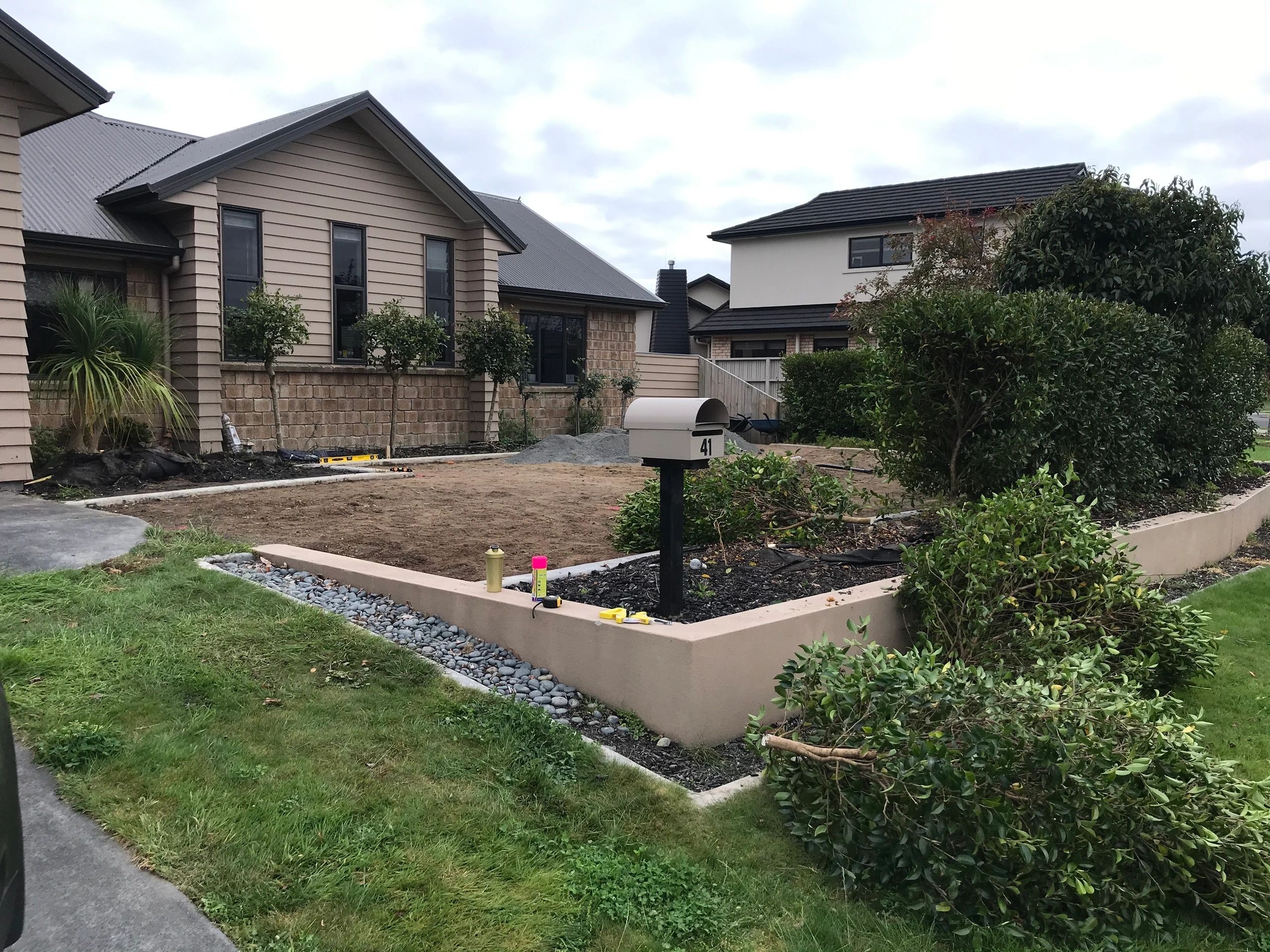 Real landscaping work photographed by Seemax